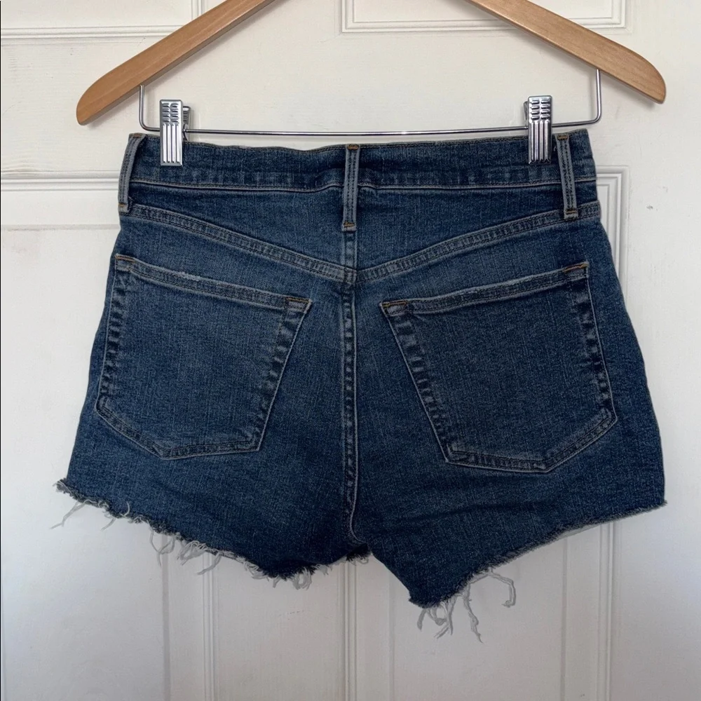 Frame Le Brigette Denim Shorts Blue Size 24